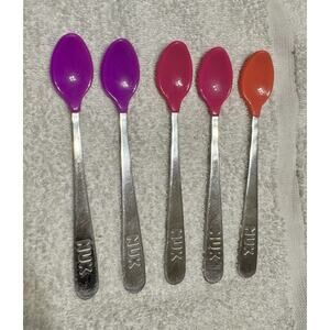Set Of 5 NUK Soft-Bite Infant Spoons